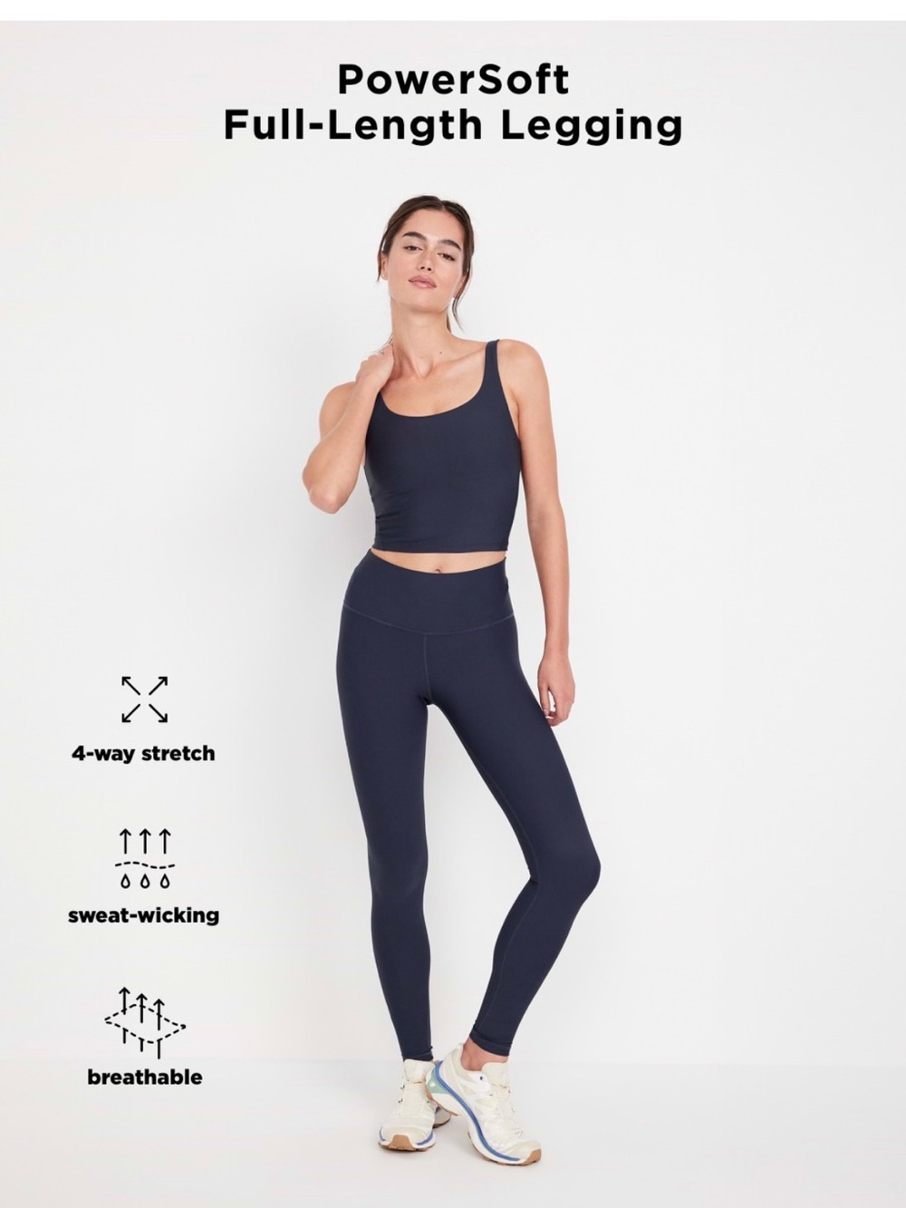 5 High Waisted PowerSoft
Full-Length Legging